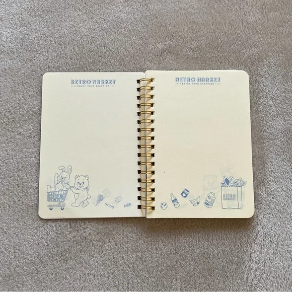 Amifa Retro Market Mini Notebook - Picture 7 of 7